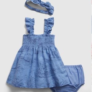 Baby Summer Palm Tree Dress